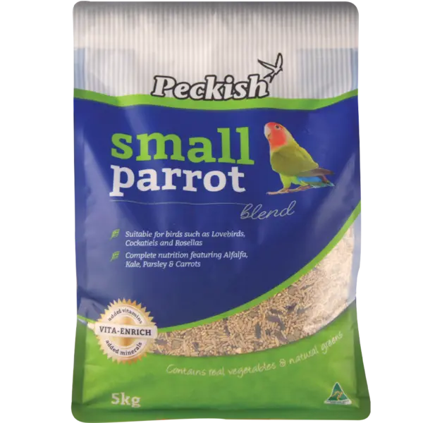 Peckish – Small Parrot Blend - Paws & Palettes