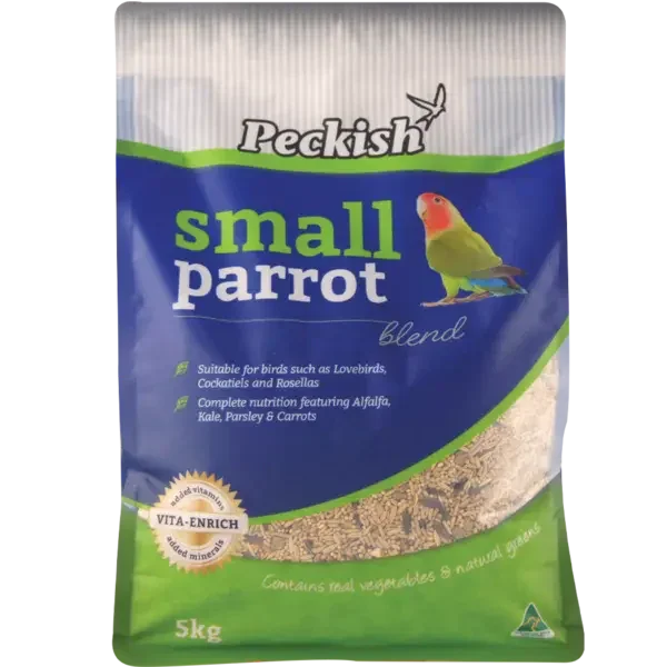 Peckish – Small Parrot Blend Agline