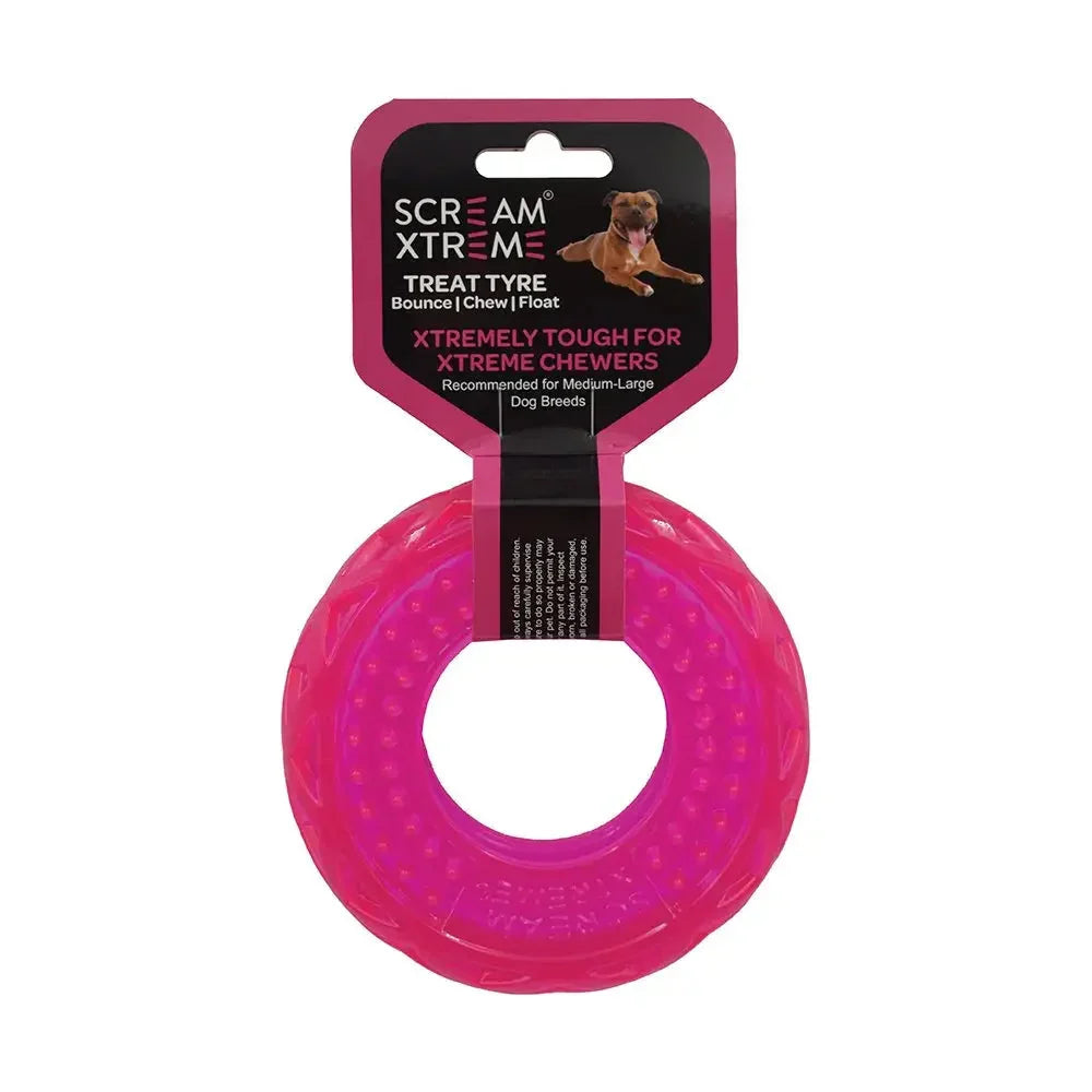 Scream – Xtreme Treat Tyre – Loud Pink Agline