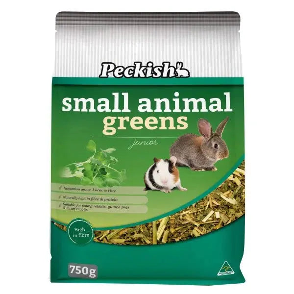 Peckish – Small Animal Greens – Junior - Paws & Palettes
