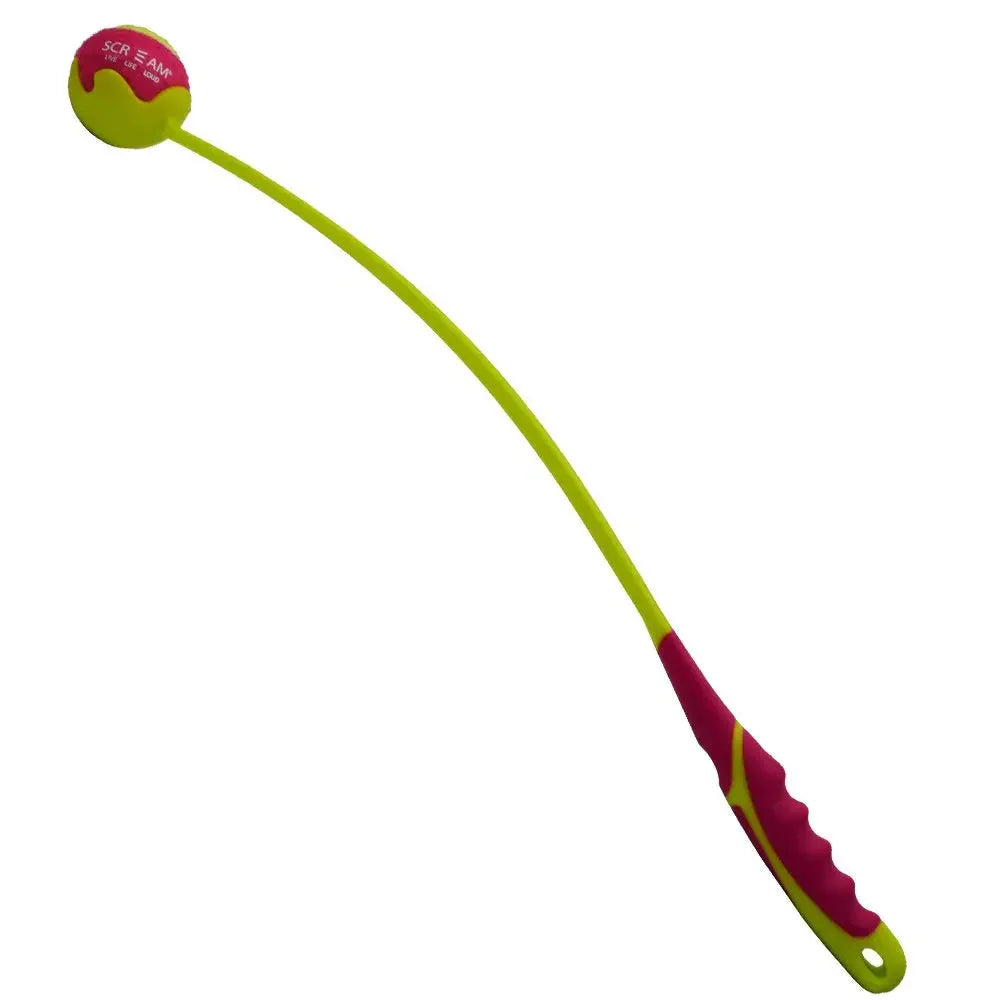 Scream – Deluxe Grip – Ball Launcher – Loud Green/Pink – Medium Agline
