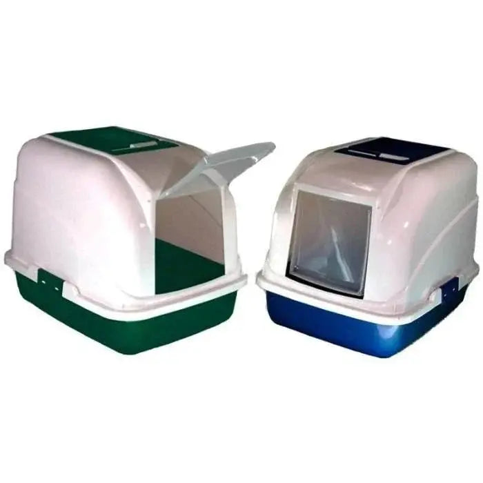 Hooded Cat Litter Tray with Filter - Paws & Palettes