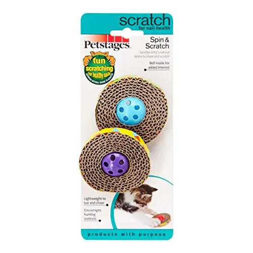Petstages – Cat – Spin and Scratch - Paws & Palettes