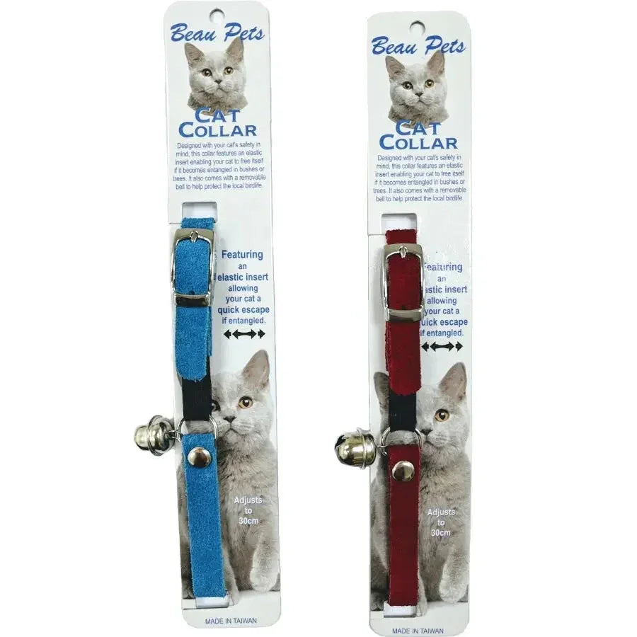 Beau Pets – Cat Collar – Suede Agline