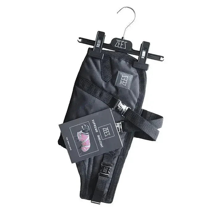 ZeeZ – Waterproof Supreme Dog Coat – Oil Skin/Black Agline
