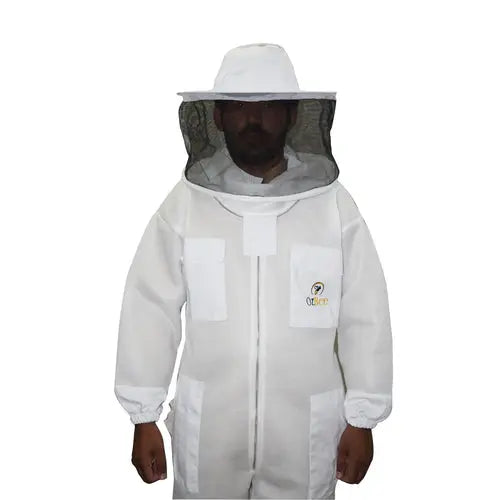 Beekeeping Bee Suit 2 Layer Mesh Round Head Style Ultra Cool & Light Weight - 4XL - Paws & Palettes