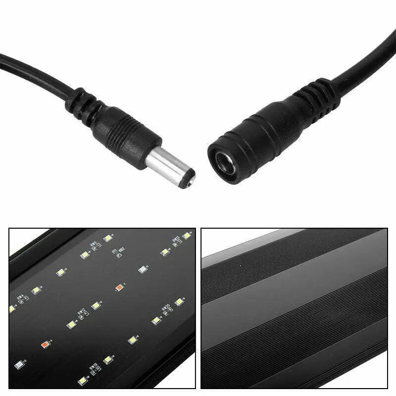 60cm Aquarium Light Lighting Full Spectrum Aqua Plant Fish Tank Bar LED Lamp - Paws & Palettes
