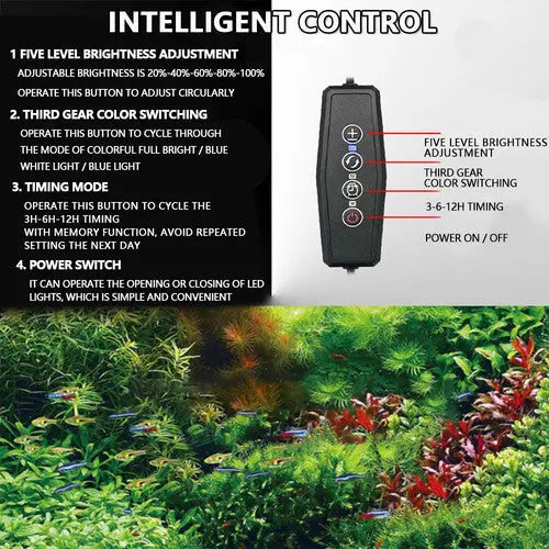 120 CM 150W 244LED Aquarium LED Lighting Marine Aqua Fish Tank Light NEW - Paws & Palettes