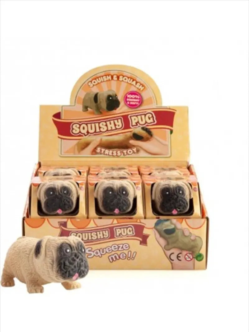 Squishy Pug Toy - Paws & Palettes