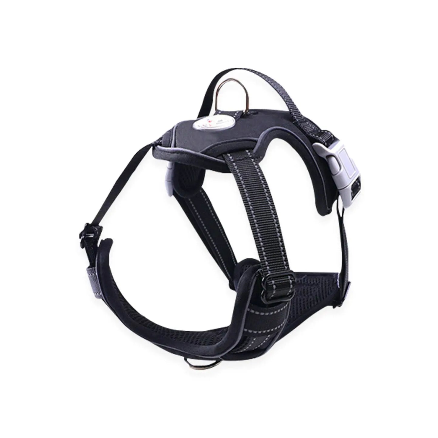 FLOOFI Dog Harness Vest XL Size (Black) - Paws & Palettes