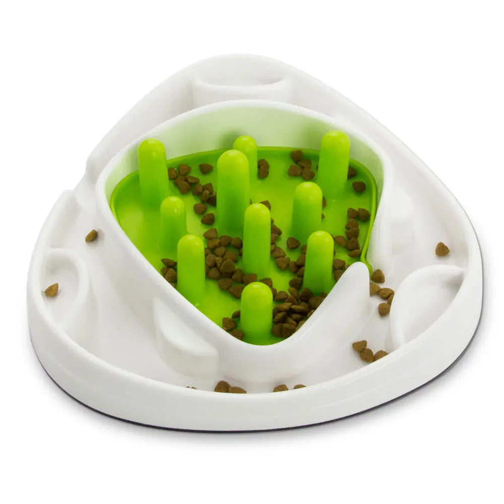 Dog Bowl Food Maze - Interactive Treat Feeder + Water Dish All For Paws Pet - Paws & Palettes