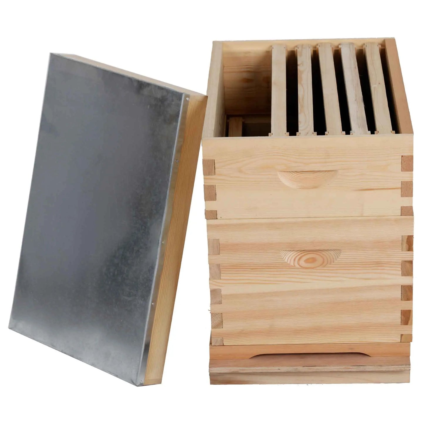 8 Frame Double Beehive Box 16 Frames Australian Bee Hive Langstroth Beekeeping - Paws & Palettes