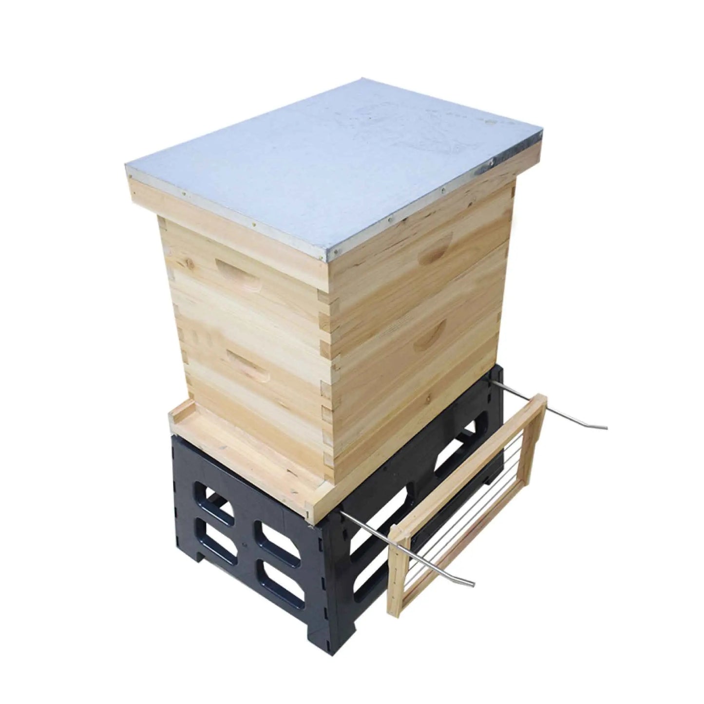 Plastic Beehive Stand 10 Frame Langstroth Bee Hive Base Ant Tool Beekeeping - Paws & Palettes