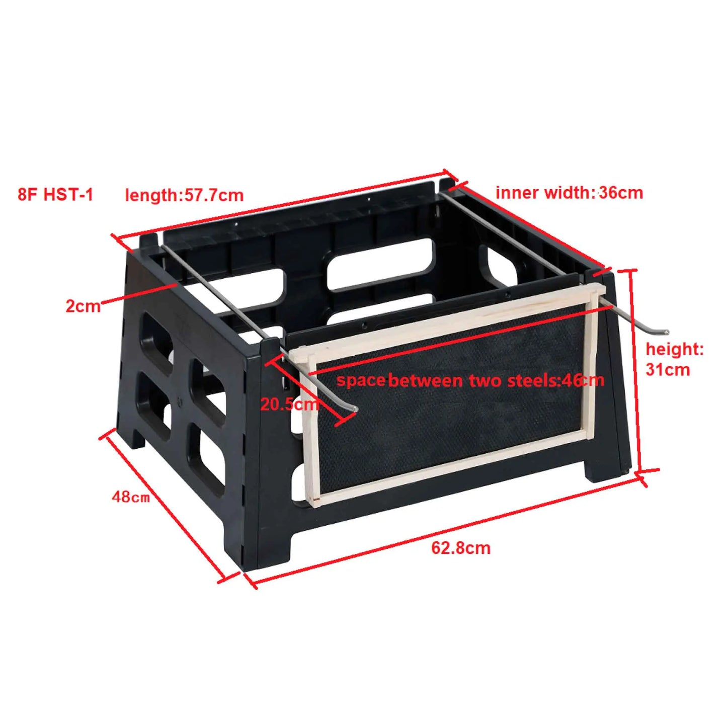 Plastic Beehive Stand 8 Frame Langstroth Bee Hive Base Ant Tool Beekeeping - Paws & Palettes