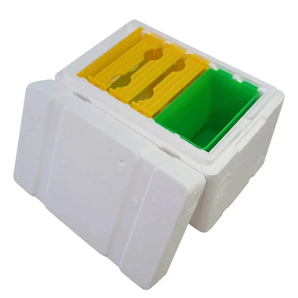 Mini Mating Box Queen Bee Rearing Plastic Styrene Foam Hive Harvest Copulation - Paws & Palettes