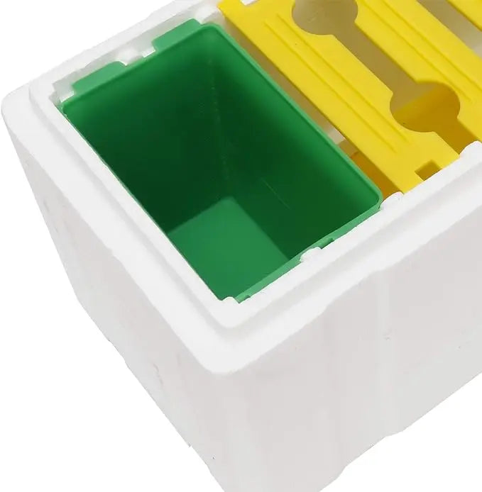 Mini Mating Box Queen Bee Rearing Plastic Styrene Foam Hive Harvest Copulation - Paws & Palettes
