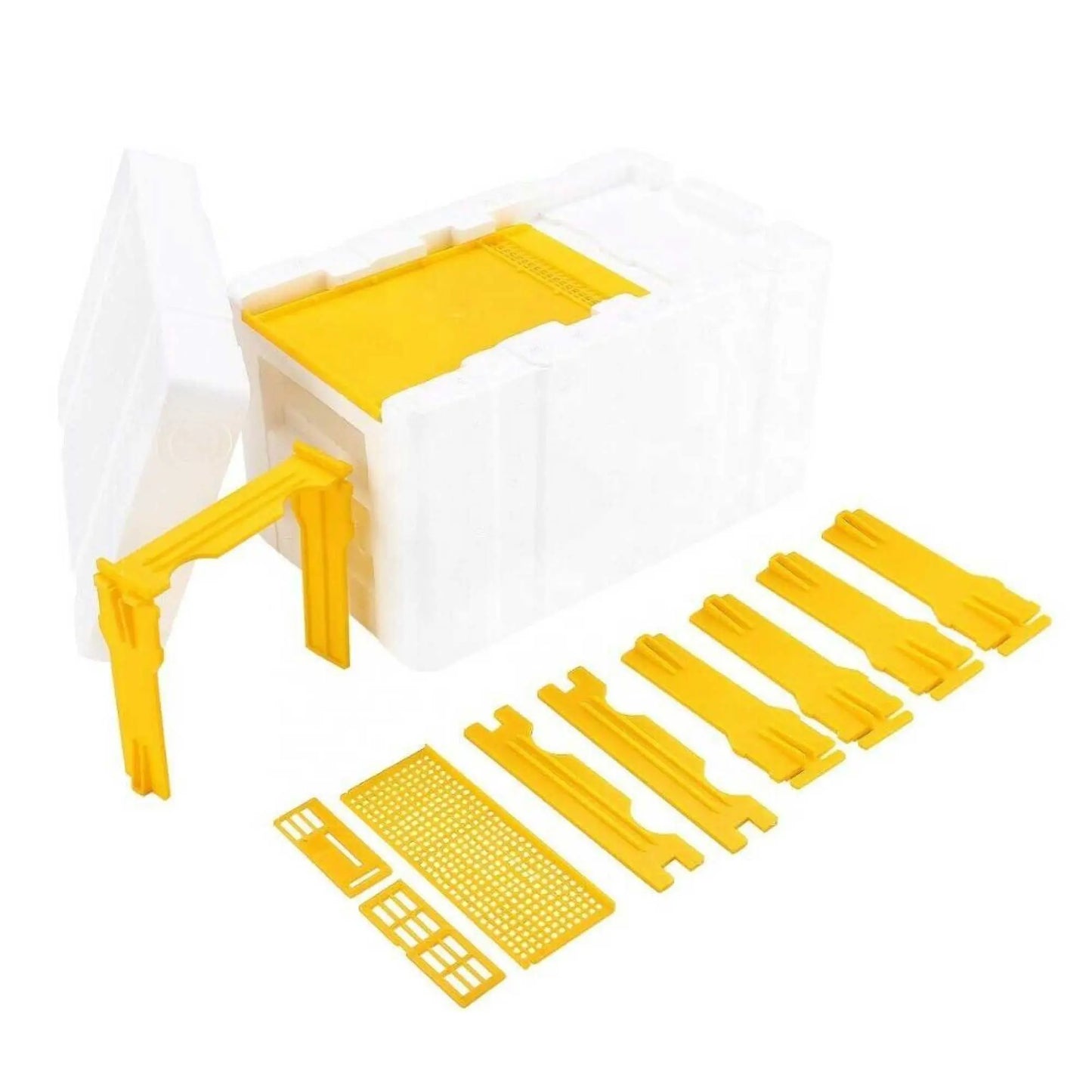 Mini Mating Box Queen Bee Rearing Plastic Styrene Foam Hive Harvest Copulation - Paws & Palettes