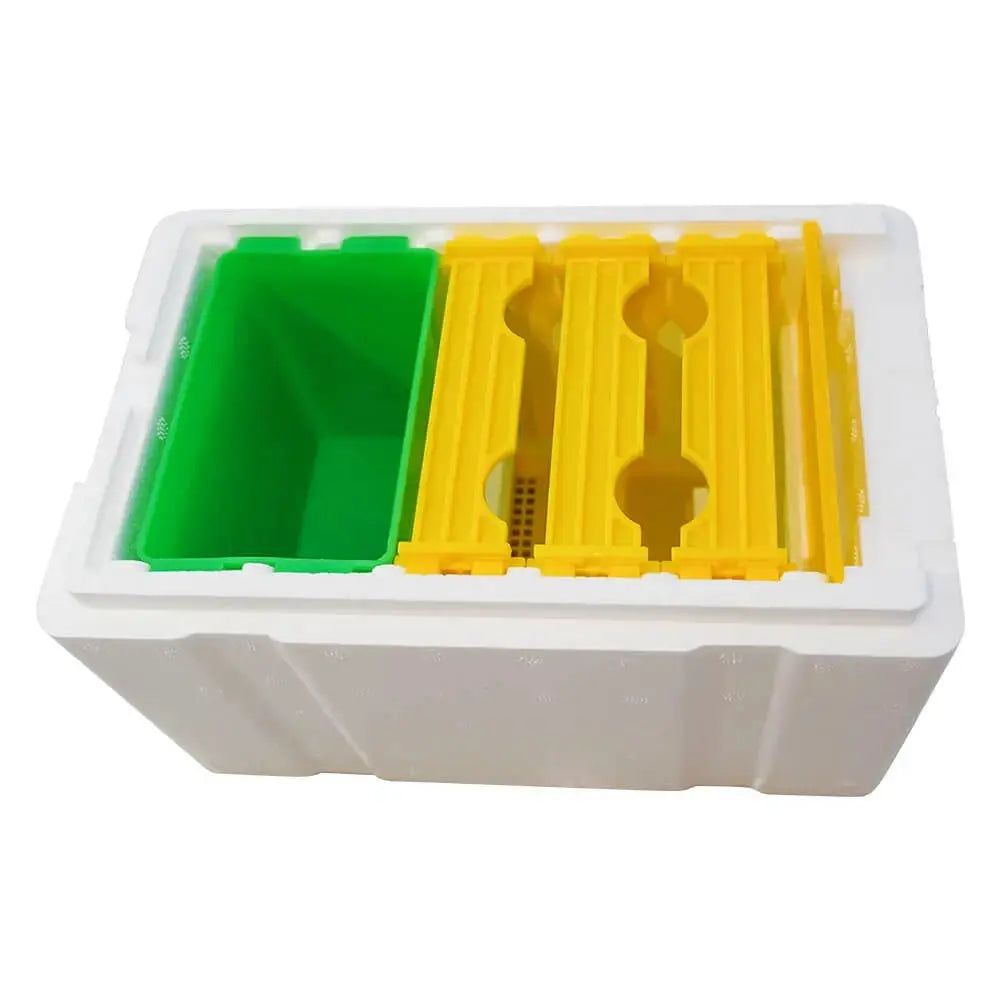 Mini Mating Box Queen Bee Rearing Plastic Styrene Foam Hive Harvest Copulation - Paws & Palettes