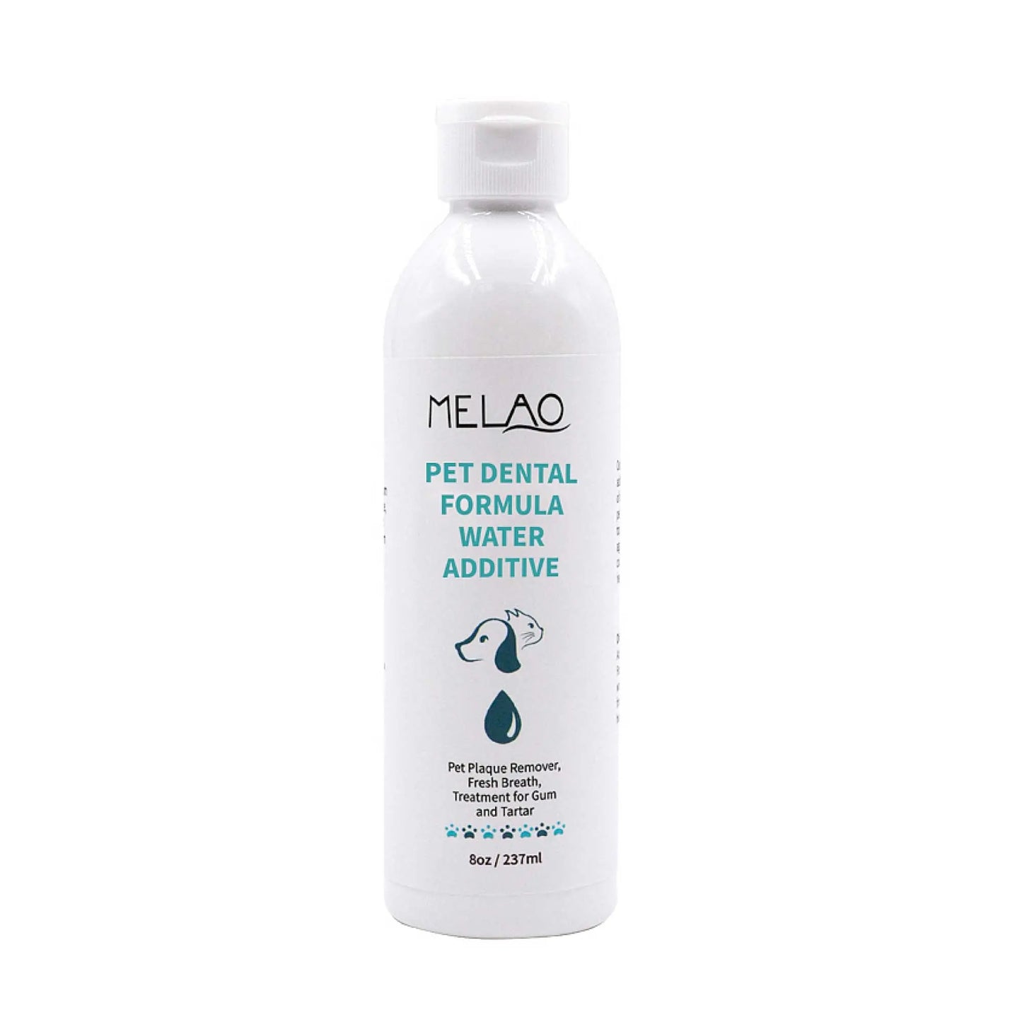 237ml Pet Dental Formula - Water Additive Dog Cat Teeth - Tartar Plaque Breath - Paws & Palettes