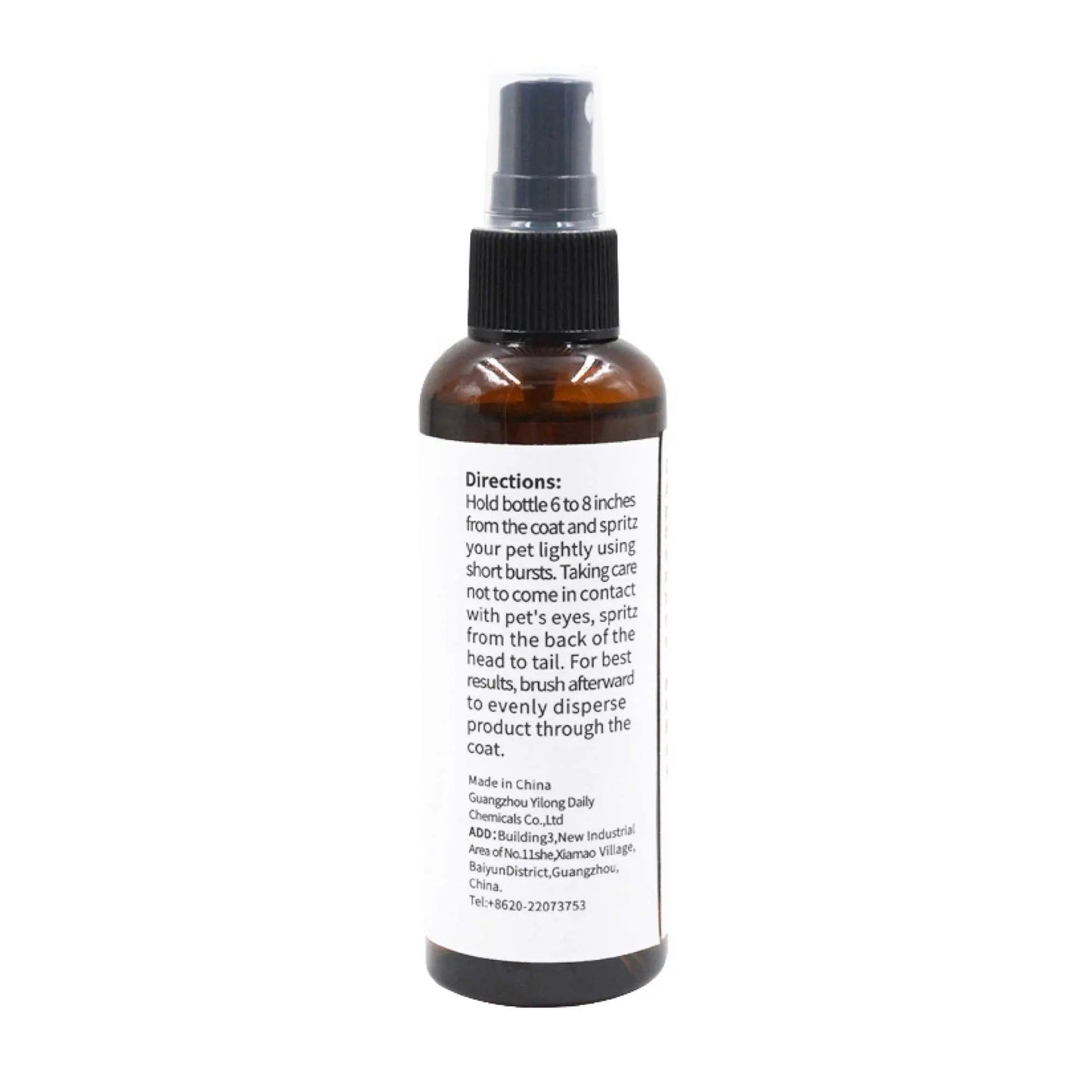 100ml Pet Deodorant - Dog Cat Spray Natural Conditioning Scented Deodorizer Melao - Paws & Palettes
