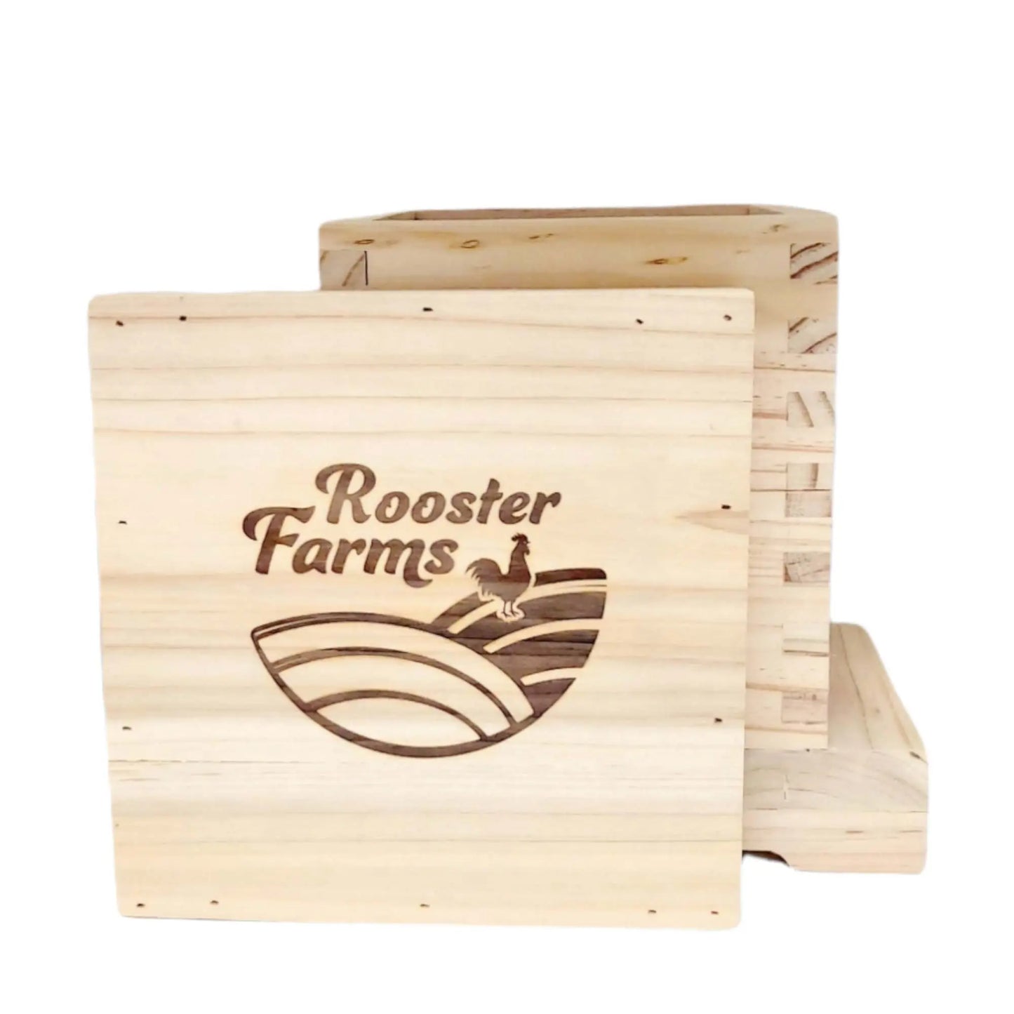Mini Beehive Box 2 Tier Timber Decor Art Apiarist Gift Jewellery Trinkets Storage - Paws & Palettes