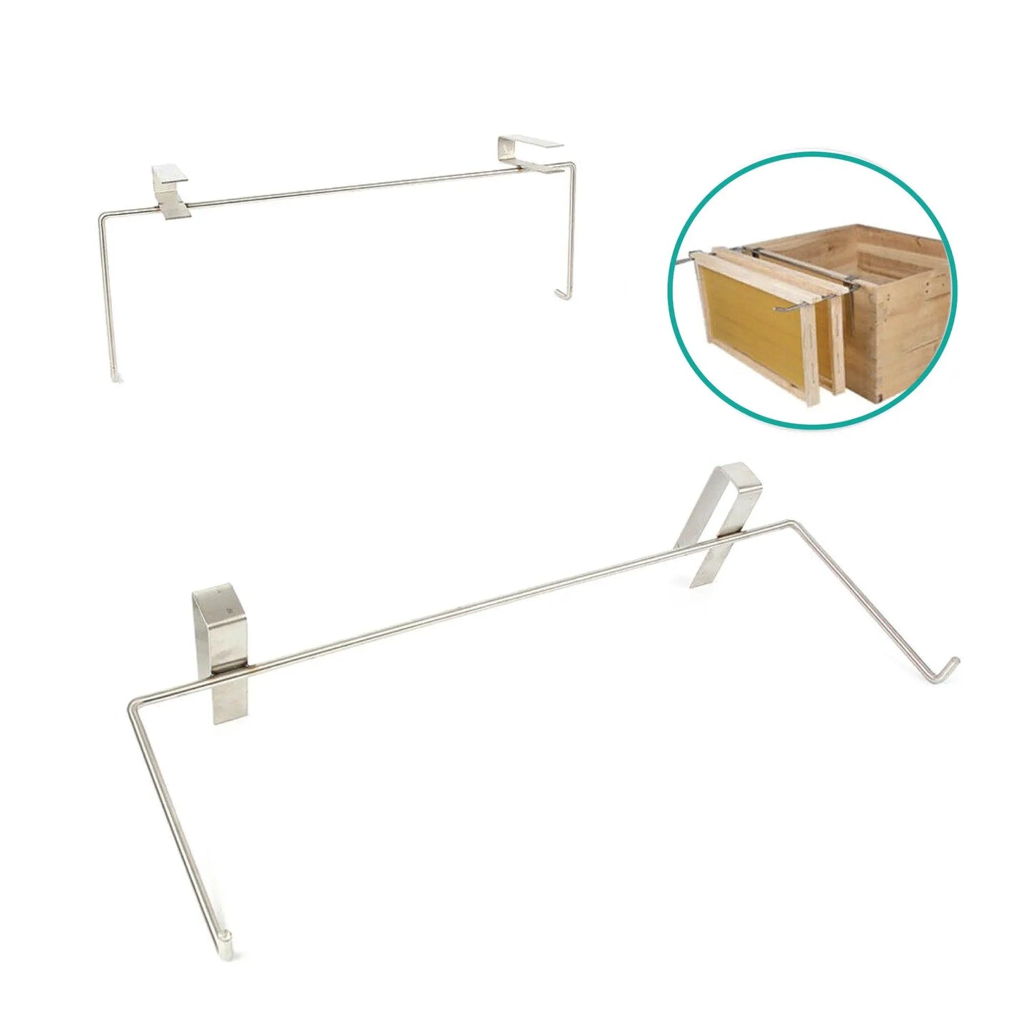 Beehive Frame Perch Holder Stainless Steel No Rust Bee Hive Beekeeping Tools - Paws & Palettes