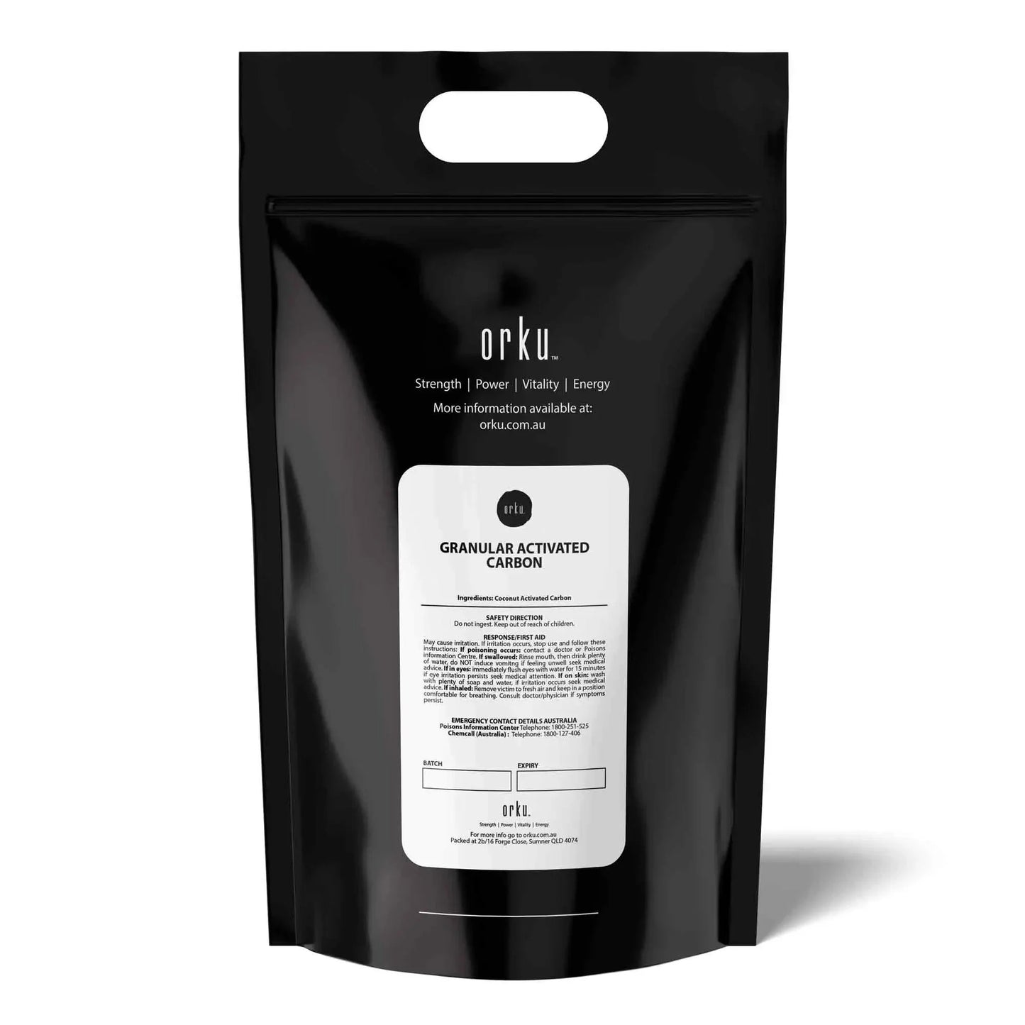 5Kg Granular Activated Carbon GAC Coconut Shell Charcoal - Water Air Filtration Dropshipzone