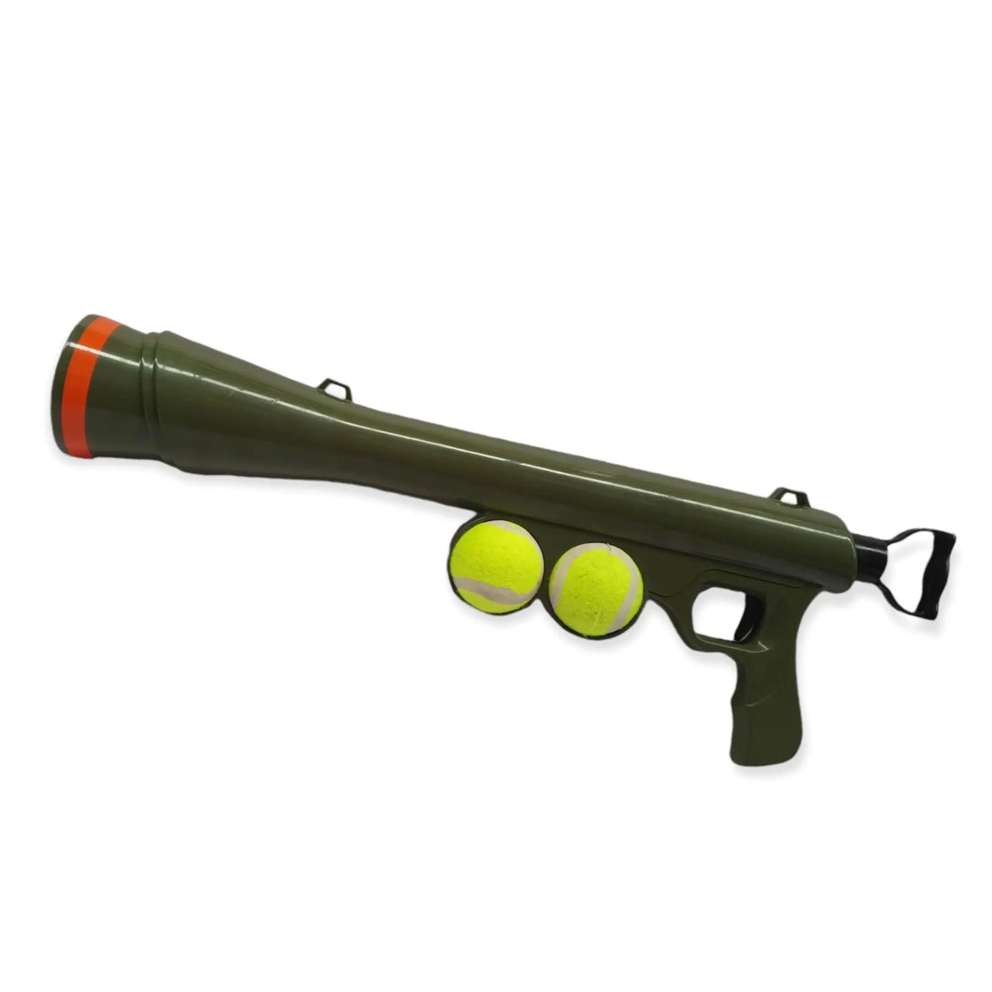 Dog Tennis Ball Launcher Gun - Pet Puppy Outdoors Exercise Fun Play - Paws & Palettes