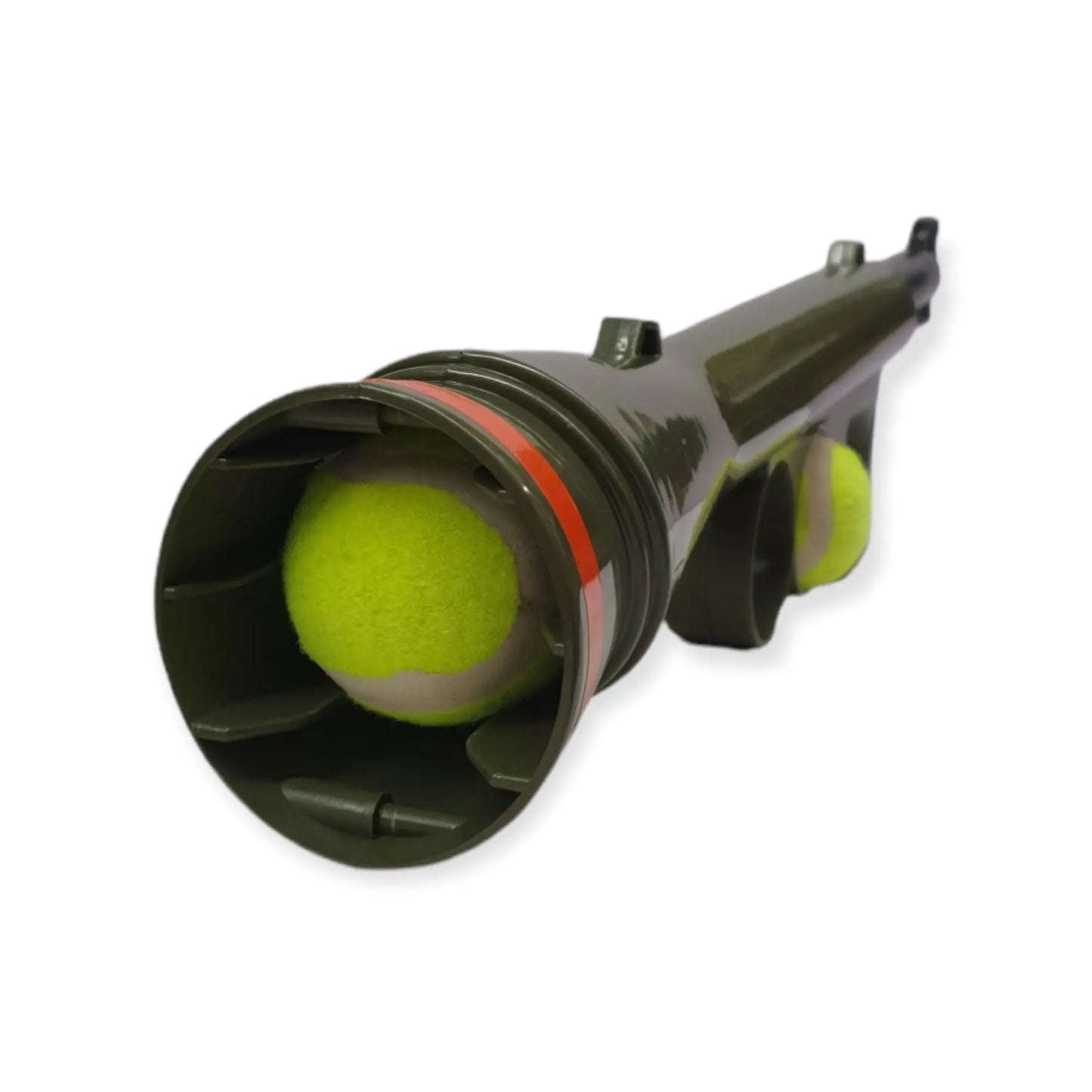 Dog Tennis Ball Launcher Gun - Pet Puppy Outdoors Exercise Fun Play - Paws & Palettes