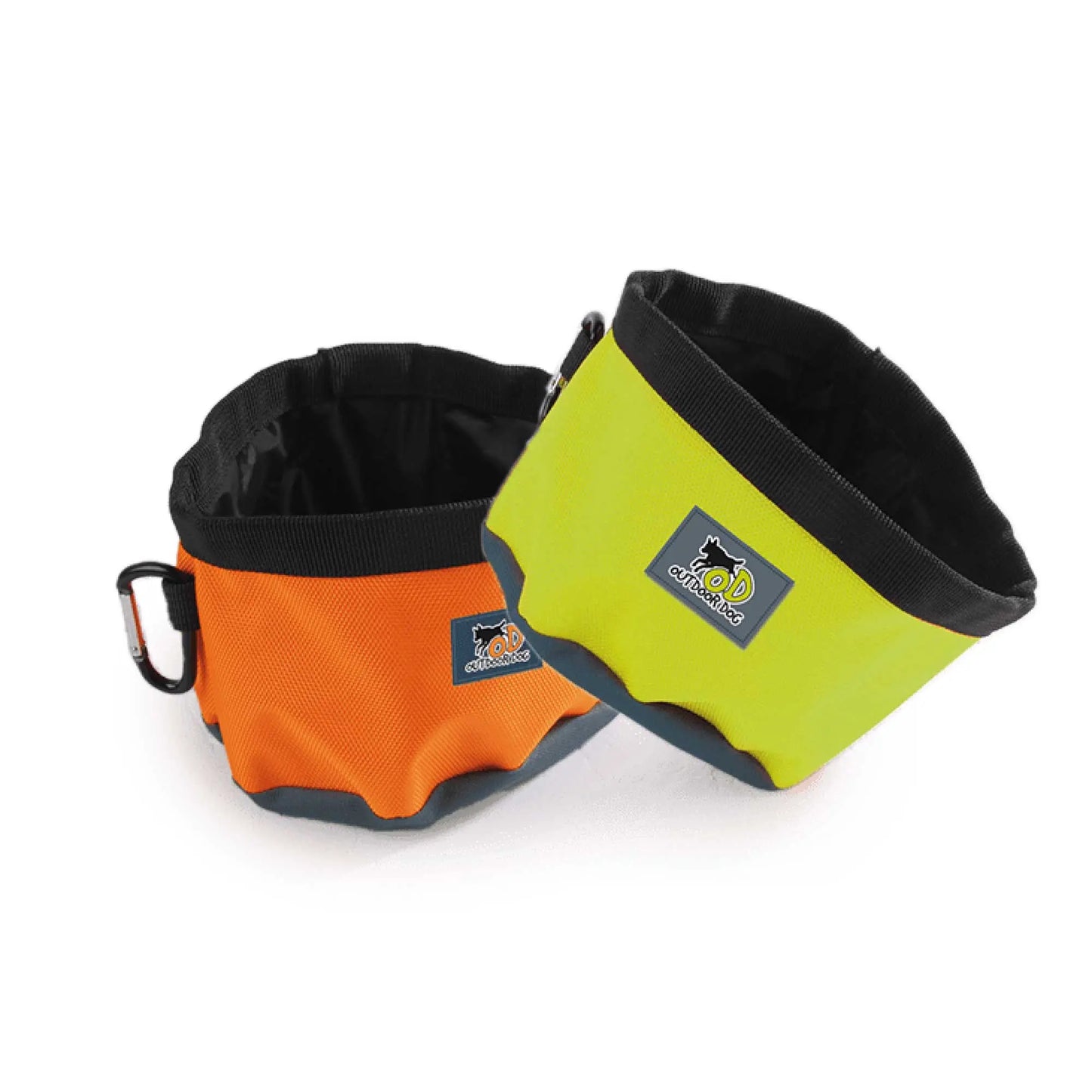 Dog Travel Bowl - Portable Outdoor Camping Water Feeder Container - Paws & Palettes