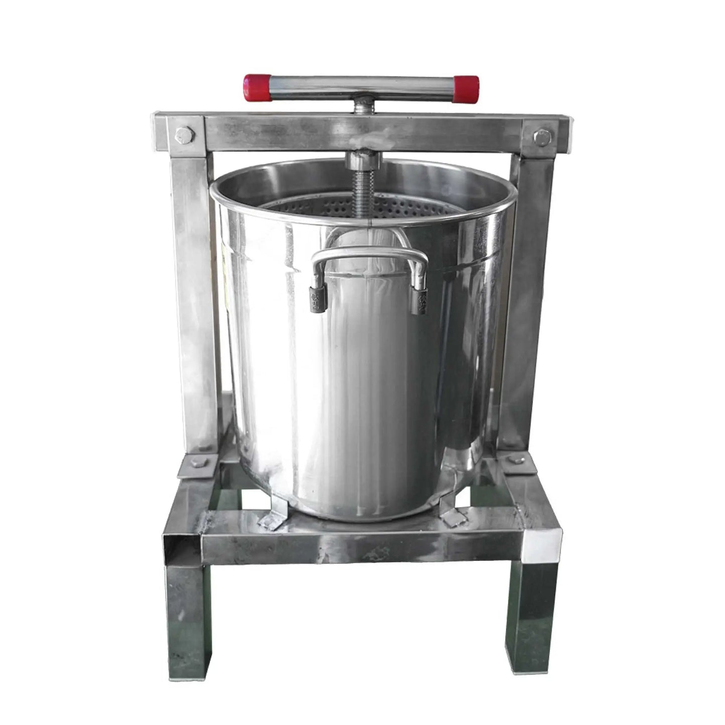 Honey Wax Press 10L - Capping Stainless Steel Manual Presser 23cm Barrel Beekeep - Paws & Palettes
