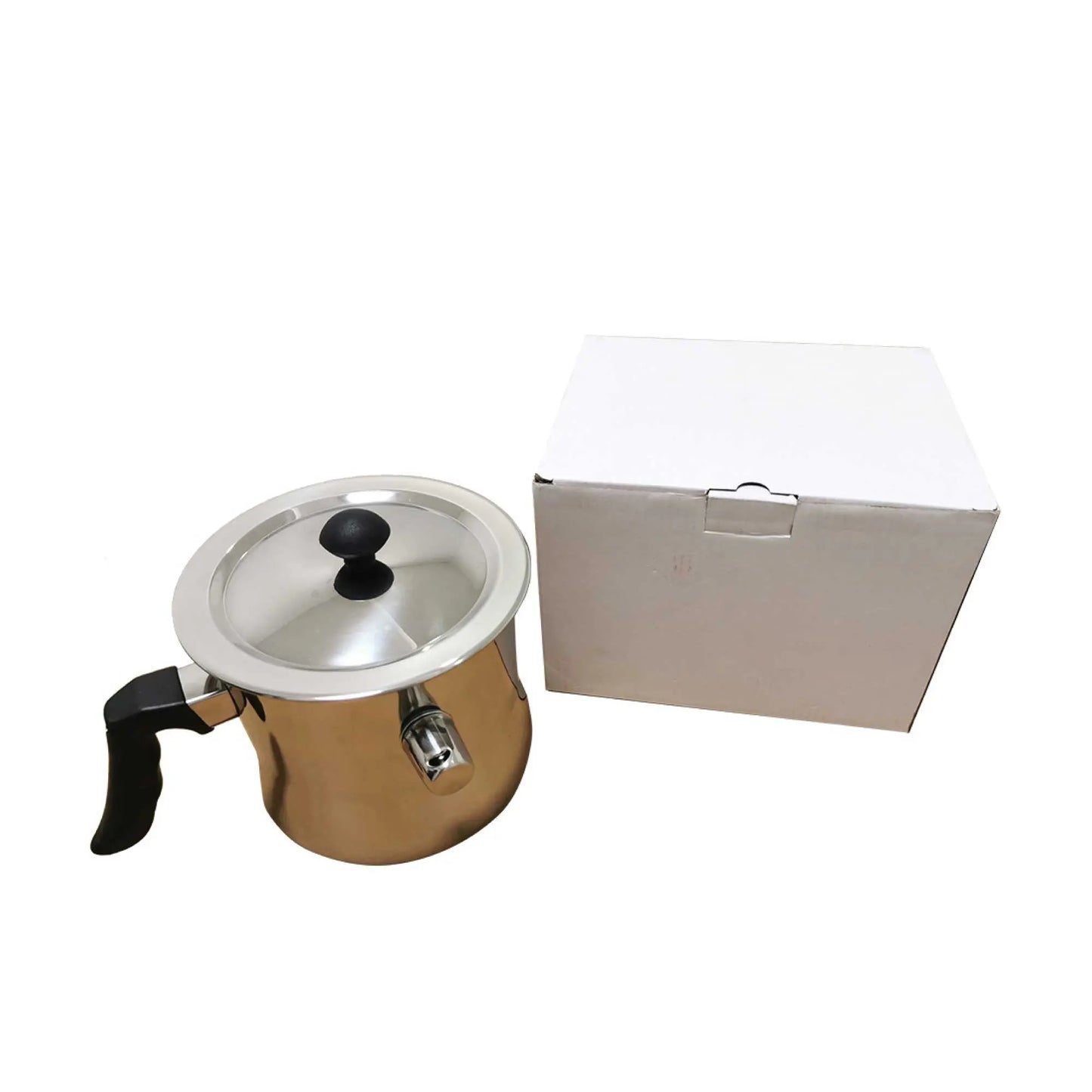 Bee Wax Melter Pot 1.4L Stainless Steel Double Boiler - Candle Making Beekeeping - Paws & Palettes