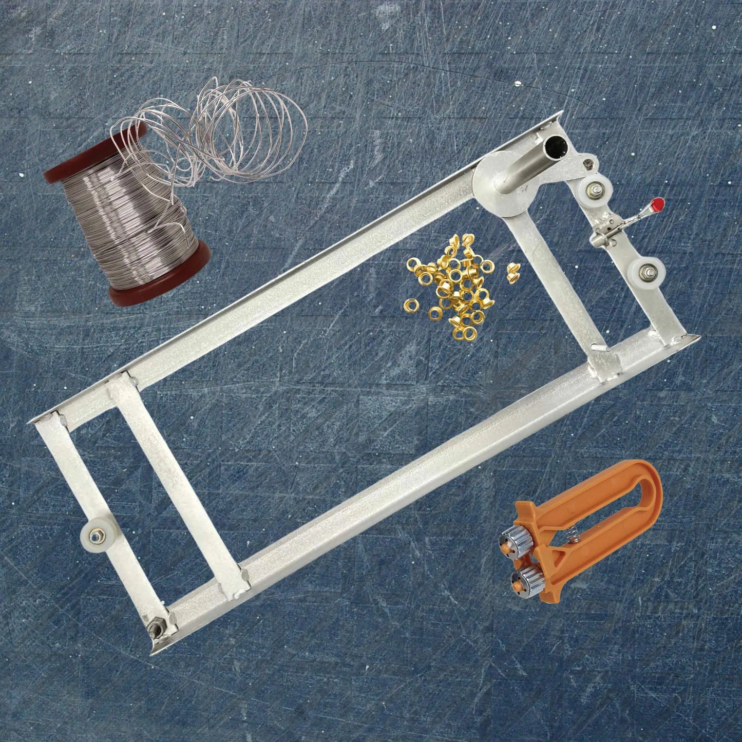 Beekeeping Kit - Wiring Board + 500g Wire + Crimper + 1000 Bee Frame Eyelets - Paws & Palettes