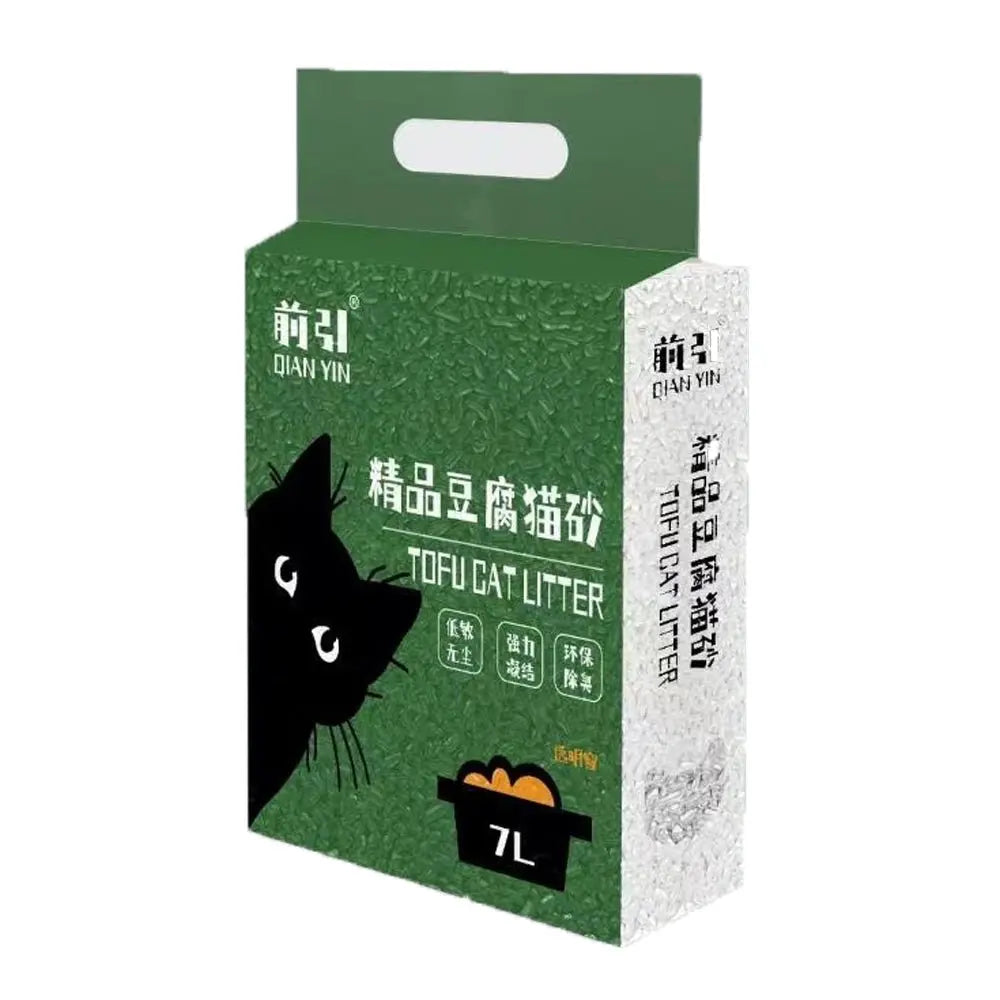 Dust-Free Tofu Cat Litter Quick Clumping & Odor Control Plant-Based Deodorizer Ideal for Multi-Cat Homes - Paws & Palettes