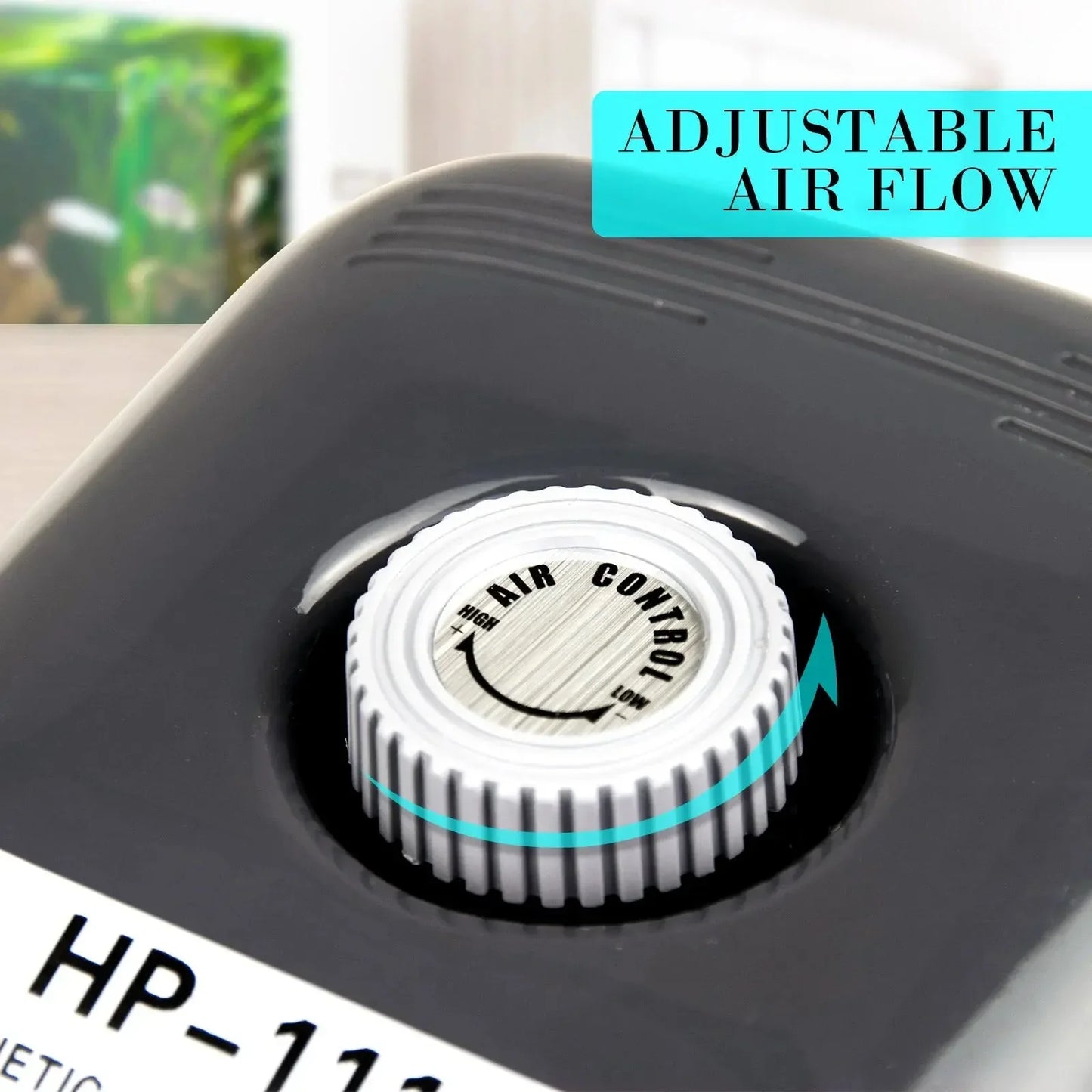Aquarium Air Pump Oxygen Hydroponic 4 Outlet 360L/H 13W Dropshipzone