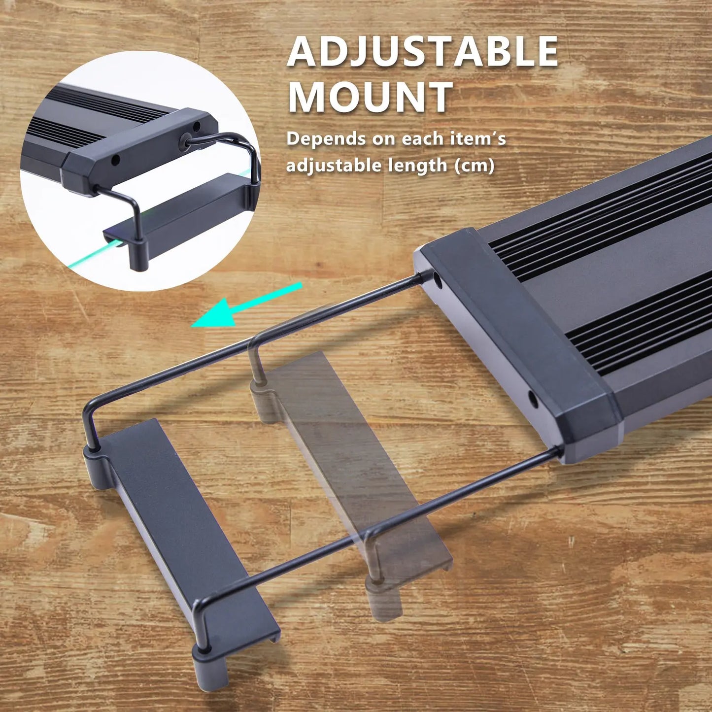33W Aquarium Blue White LED Light for Tank 120-140cm - Paws & Palettes