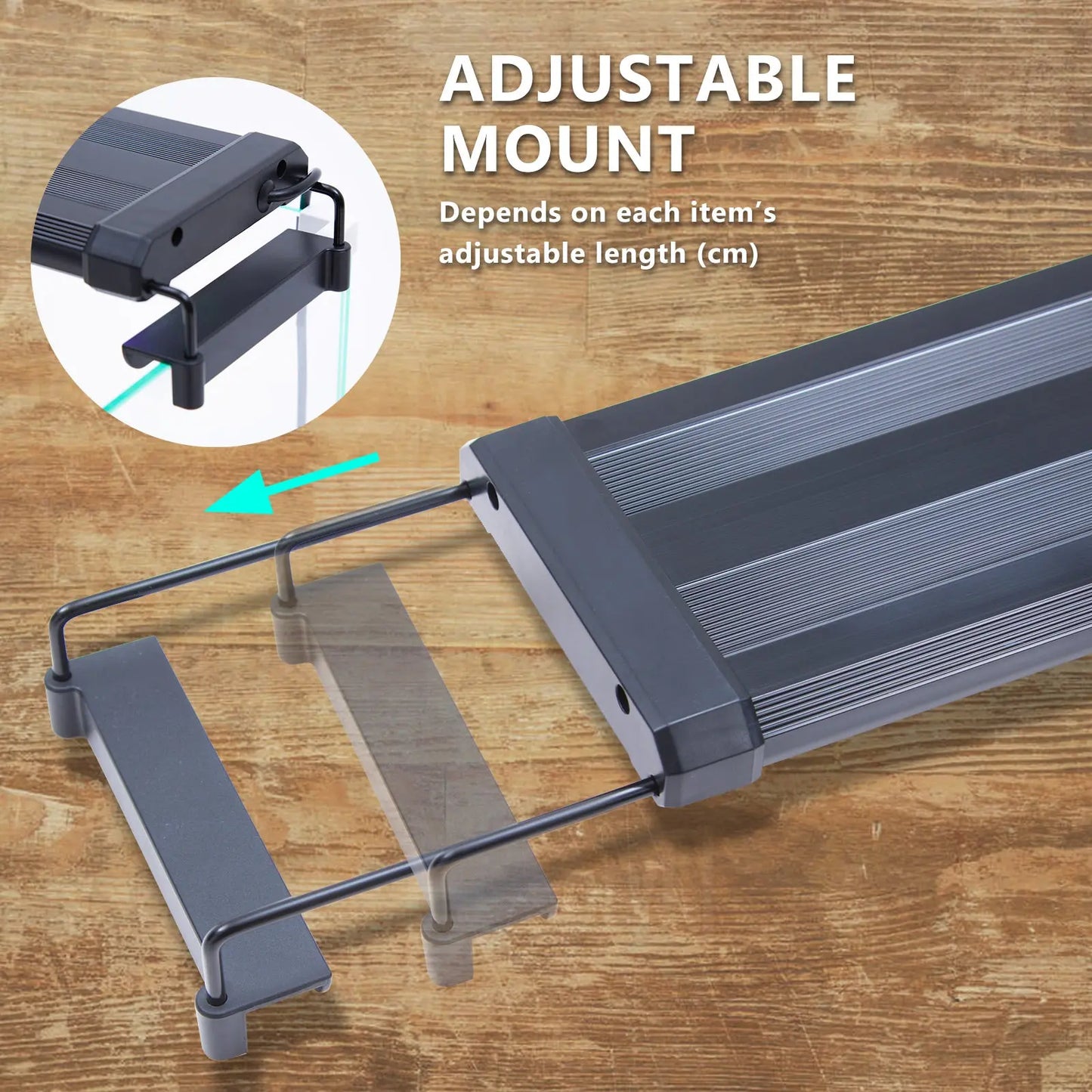 18W Set 2 Aquarium Blue White LED Light for Tank 75-95cm - Paws & Palettes