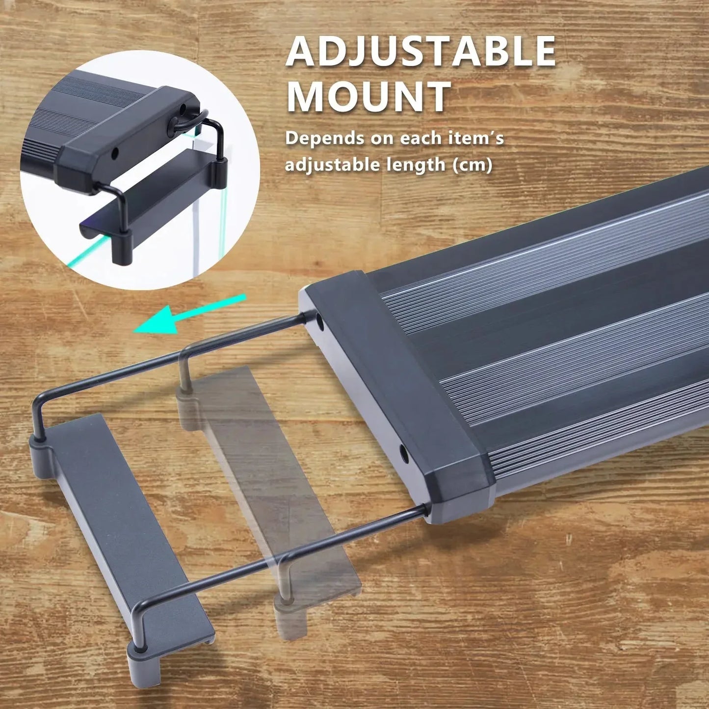 18W Set 2 Aquarium Blue White LED Light for Tank 75-95cm Dropshipzone