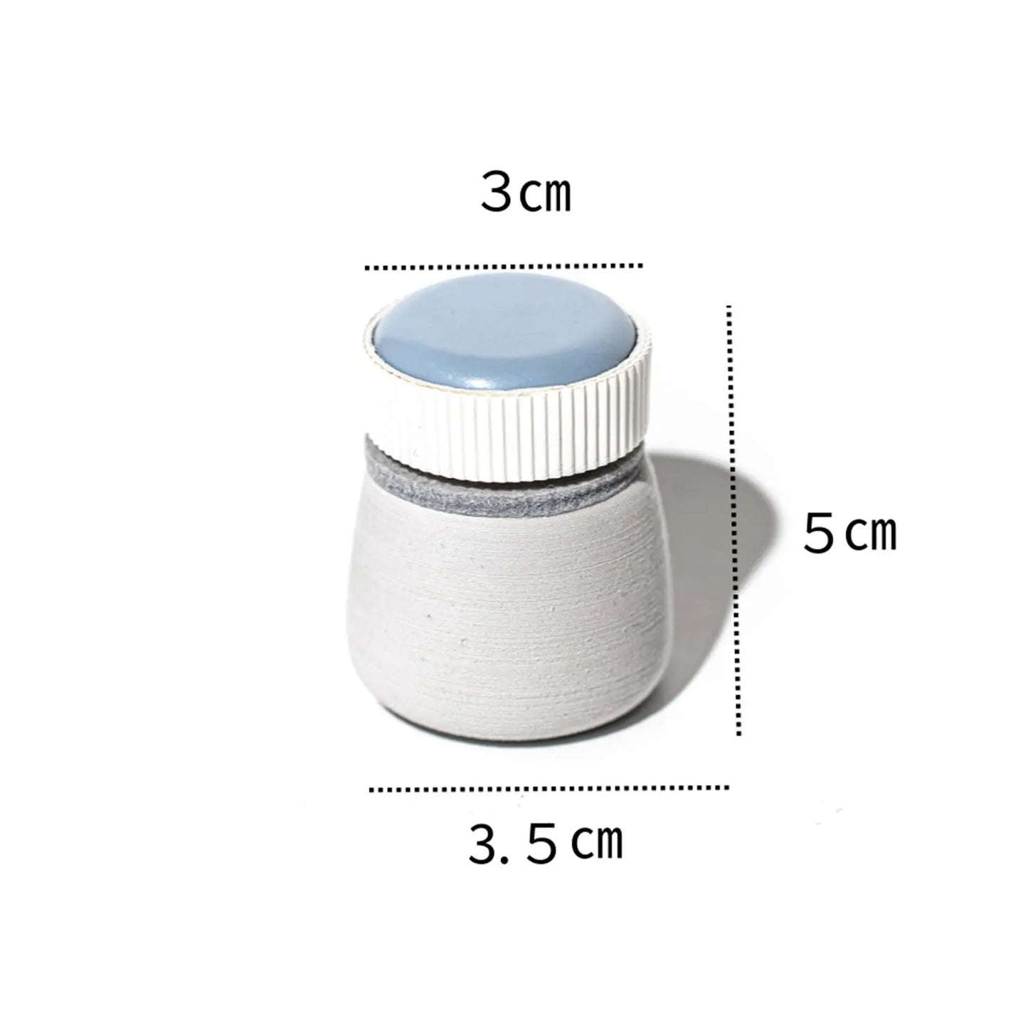Fish Tank Corner Moss Magnet Scraper Glass Algae Cleaner Magnetic Scrubber GREY - Paws & Palettes