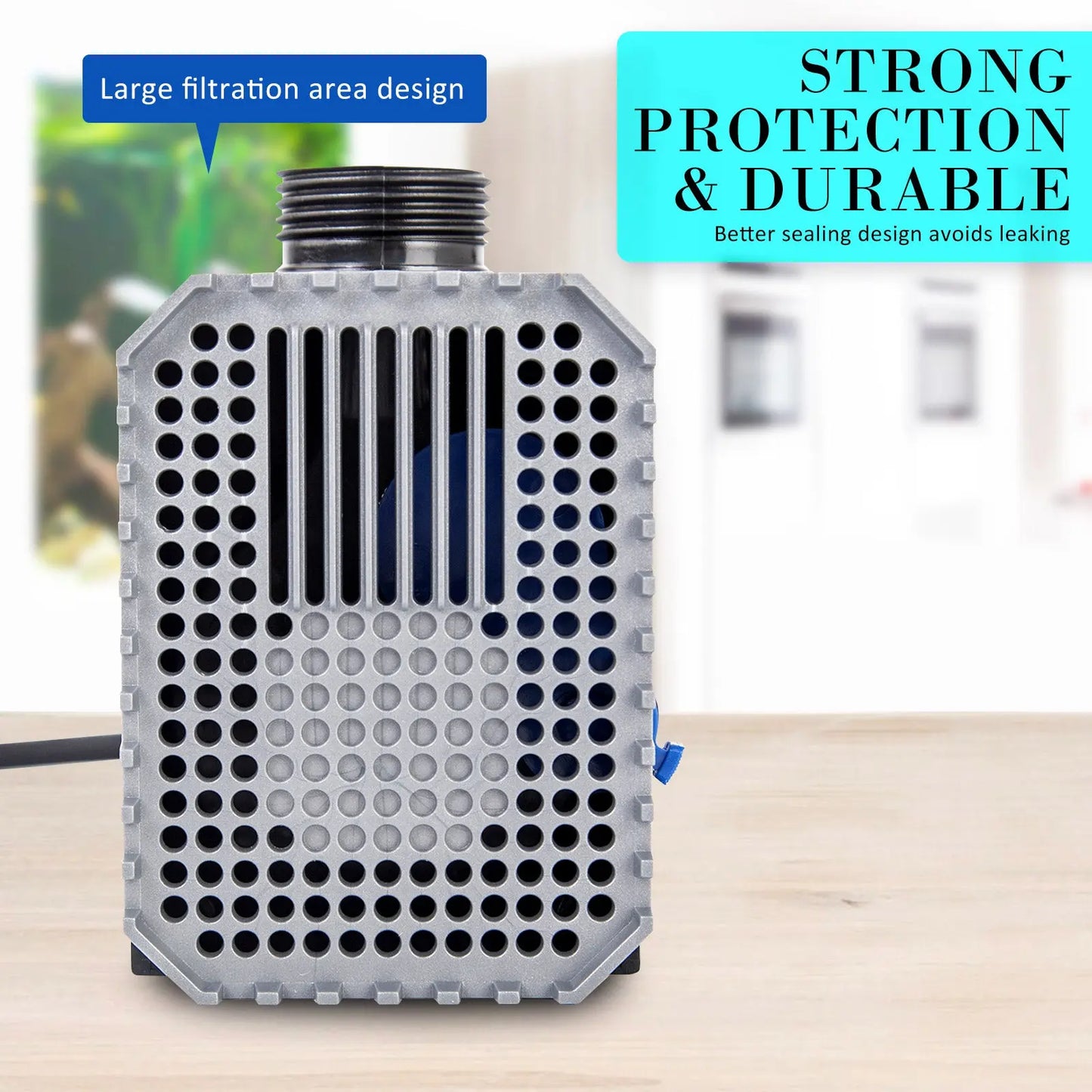 Aquarium Submersible Pond Water Pump 2500L/H 45W 2.7m - Paws & Palettes
