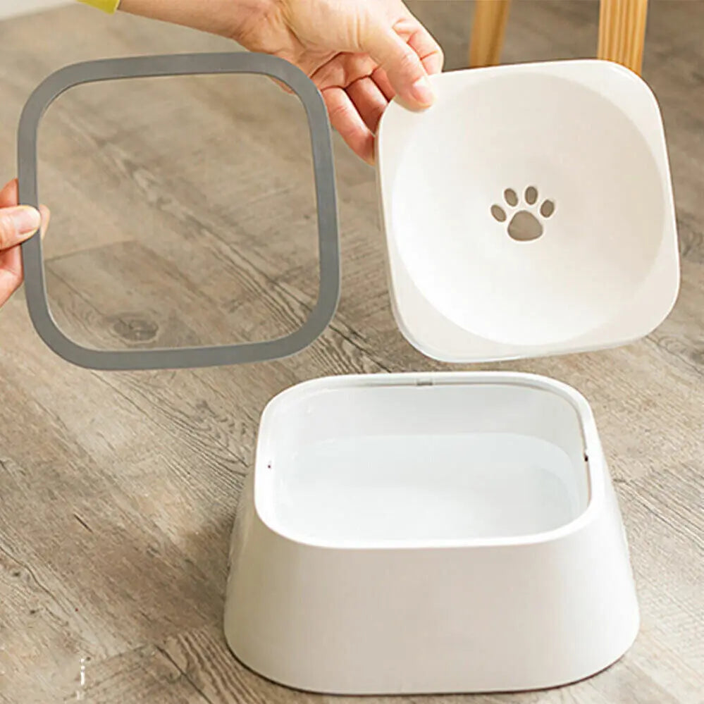 YES4PETS 1 x Medium Pet No Spill Feeder Bowl Dog Cat Puppy slow food Interactive Dish Dispenser - Paws & Palettes