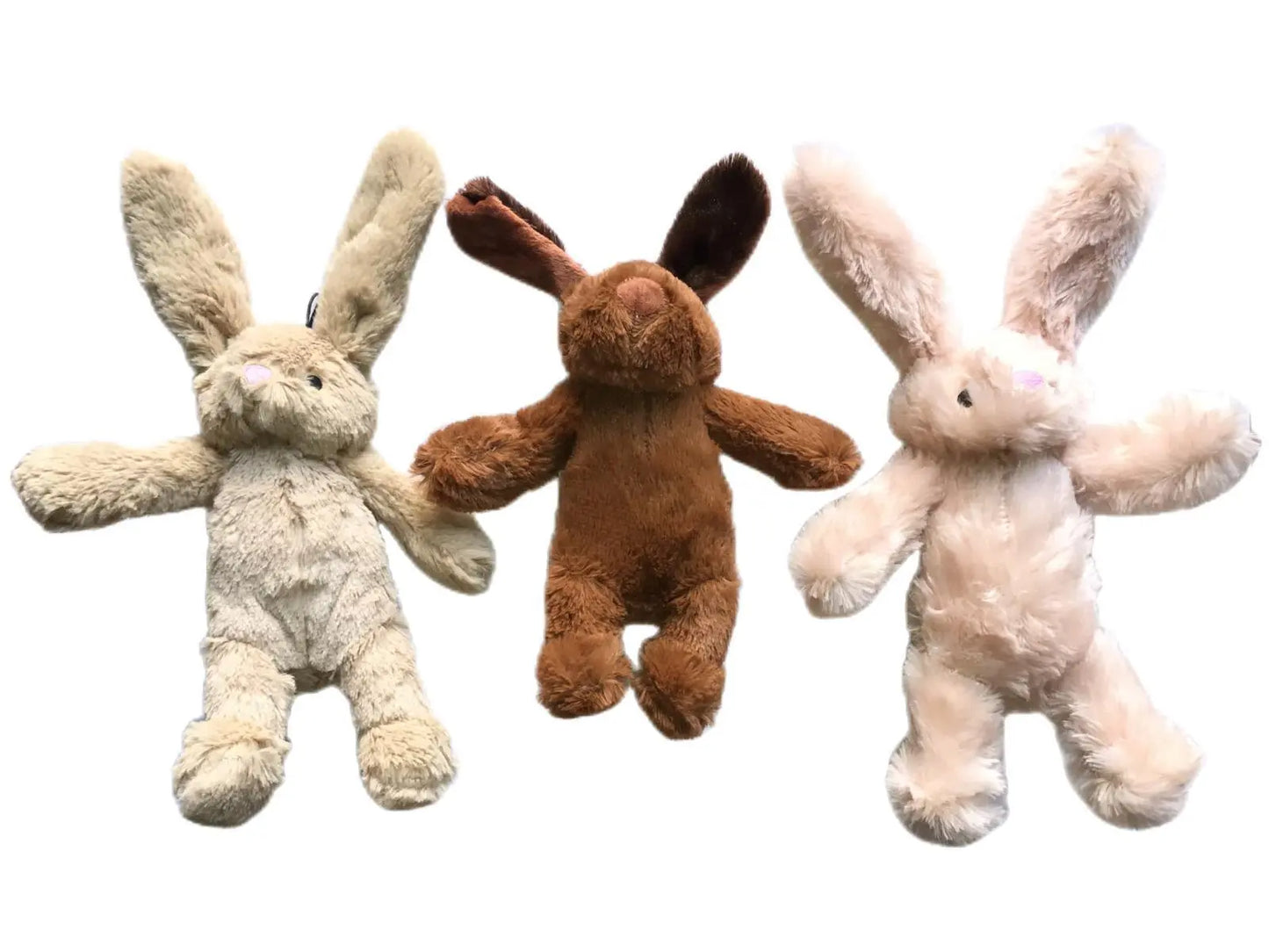 YES4PETS 3 x Pet Puppy Dog Toy Play Animal Plush Toy Soft Squeaky 25 cm Toy - Paws & Palettes