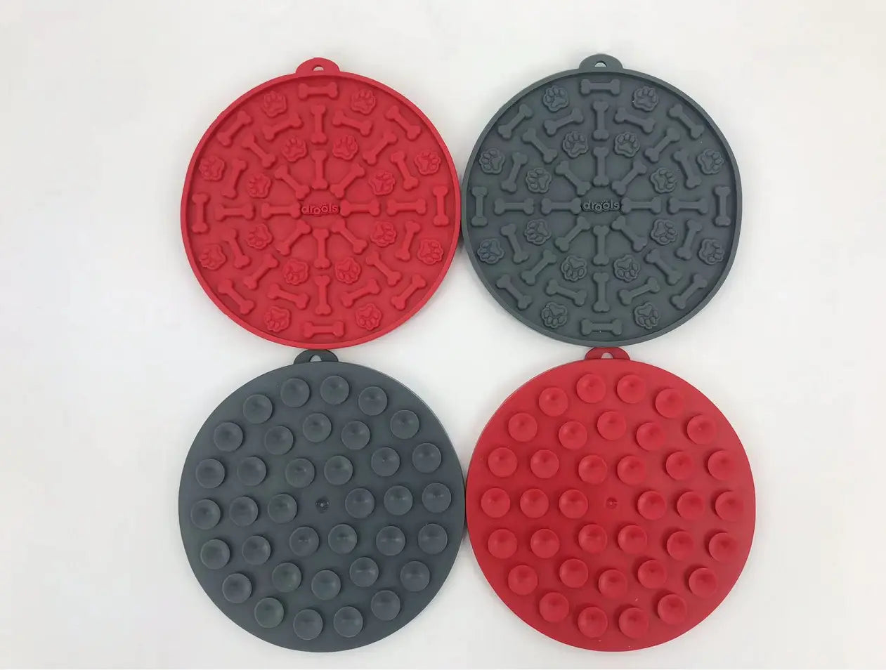 YES4PETS 4 x Pet Dog Cat Food Peanut Butter Spread N Lick Treat Mat Pad - Paws & Palettes