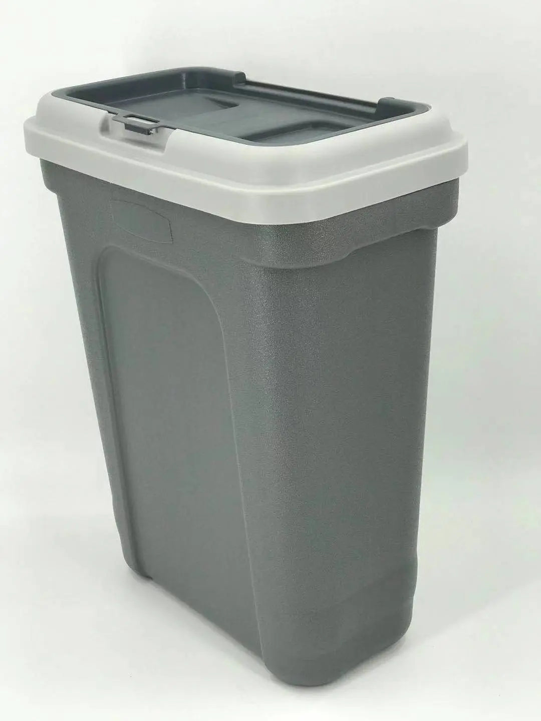 55cm 45L Pets Dogs Puppy Food Storage Storer Container w/ Scoop GRY - Paws & Palettes