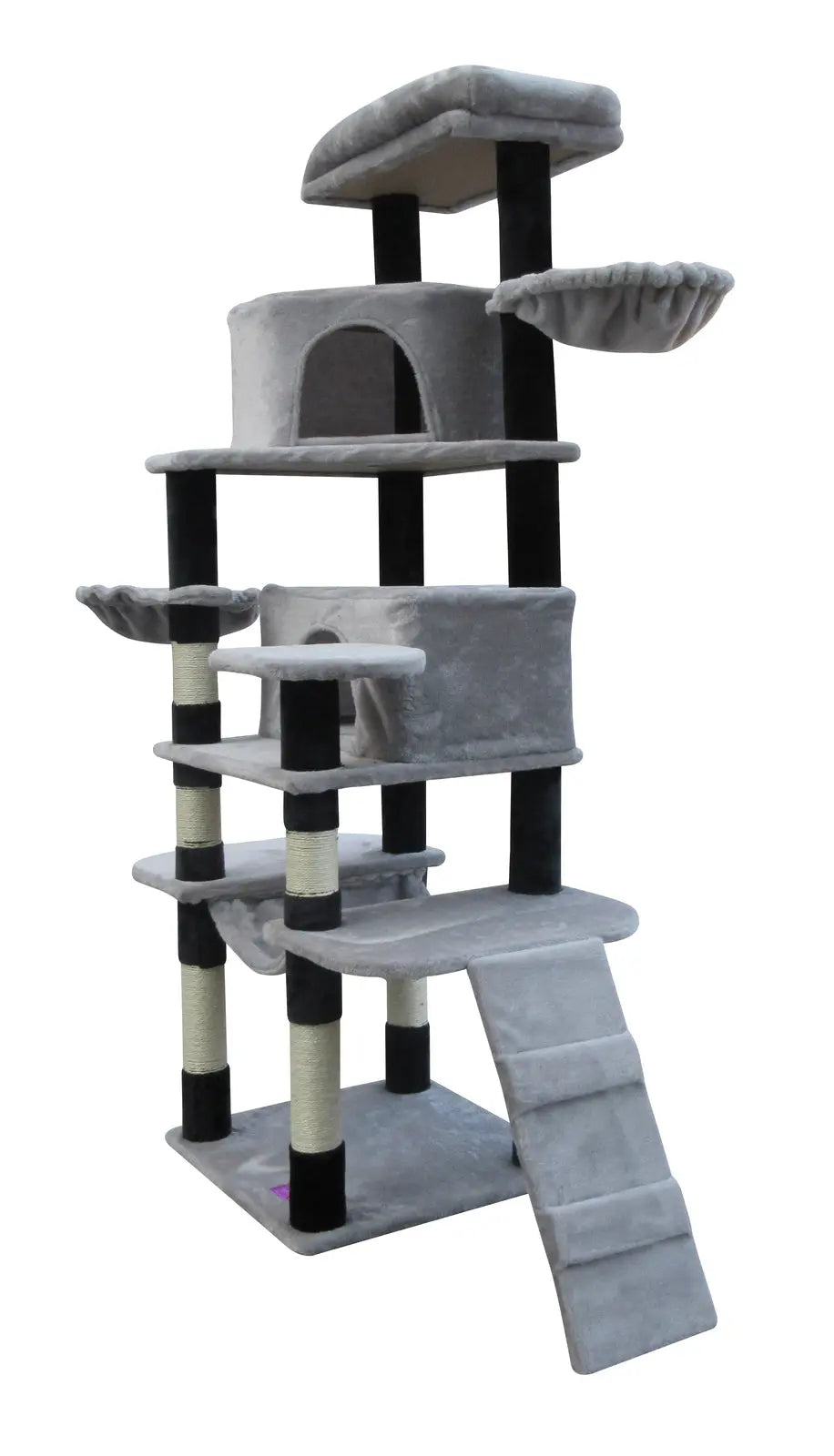 YES4PETS 161 cm Cat Scratching Post Tree Scratcher Pole-Little Grey - Paws & Palettes