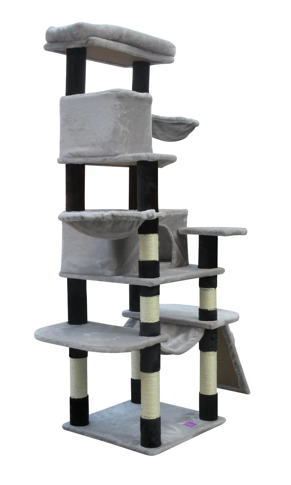 YES4PETS 161 cm Cat Scratching Post Tree Scratcher Pole-Little Grey - Paws & Palettes
