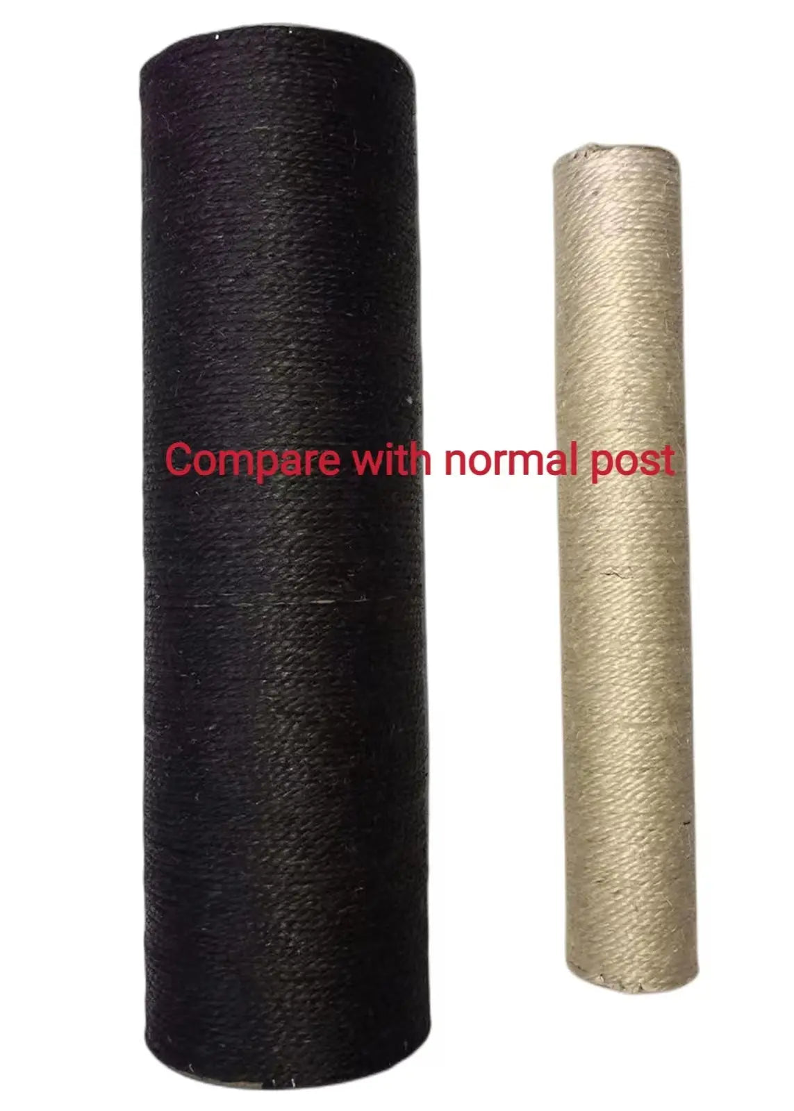 YES4PETS 33kg 160 cm XL Multi Level 14cm Thick Cat Scratching Post Tree Scratcher Pole- Grey - Paws & Palettes