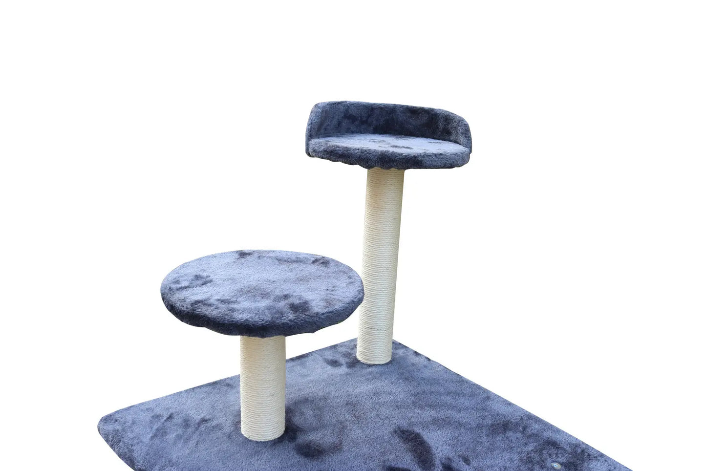 YES4PETS 170cm XL Multi Level Cat Scratching Post Tree Post Furniture House Tower - Grey - Paws & Palettes