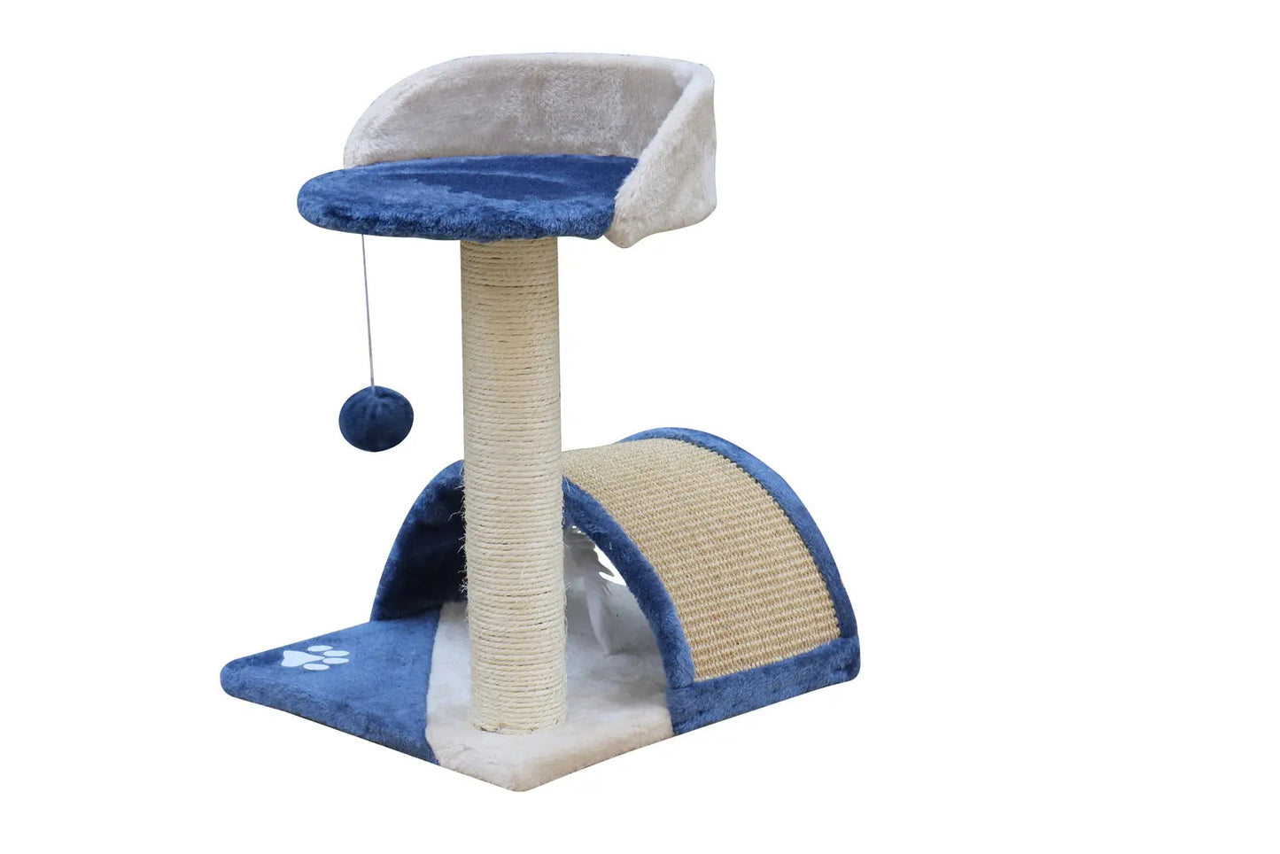 YES4PETS 50 cm Cat Scratching Post Tree Scratching Pole Climbing Post-Blue - Paws & Palettes