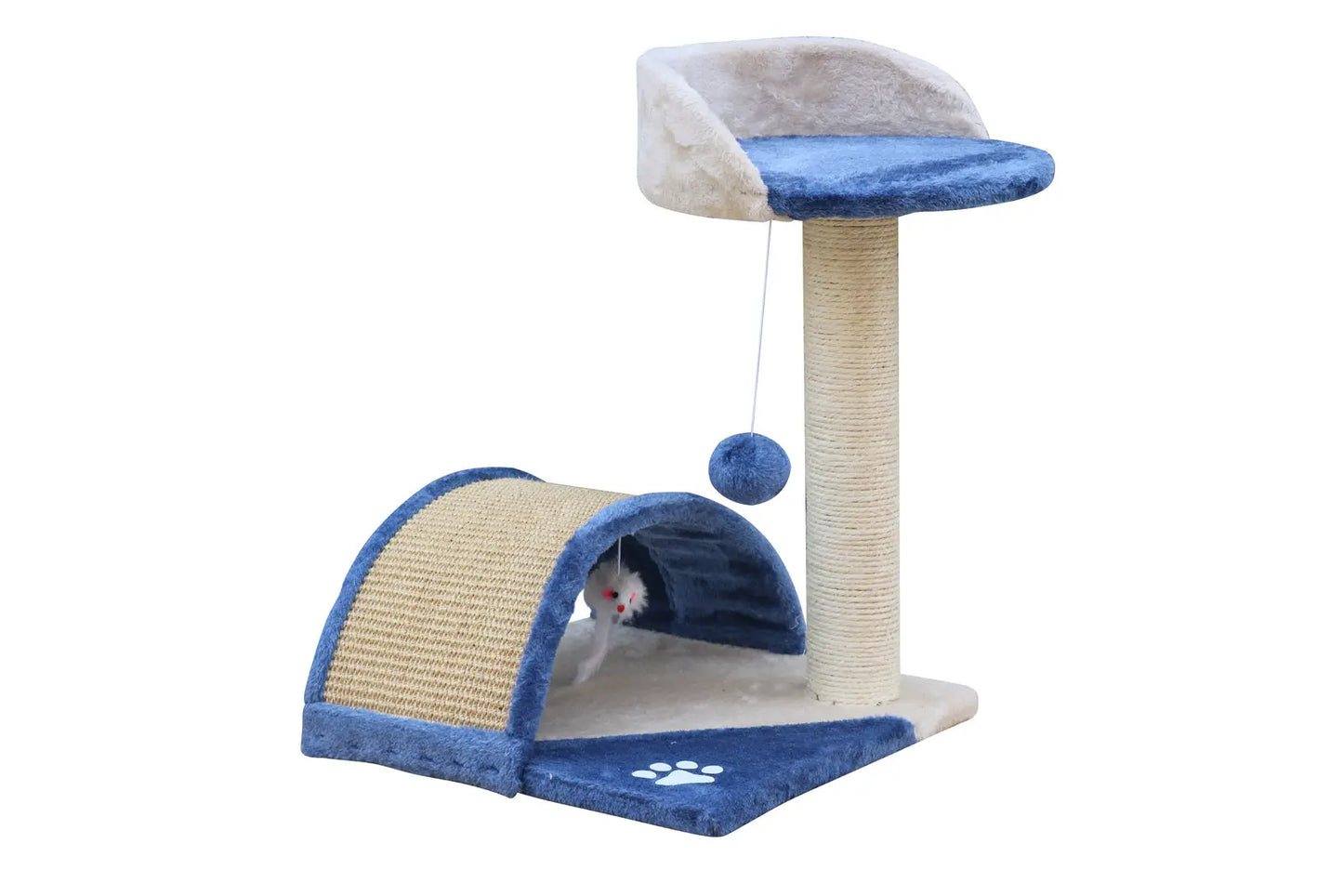YES4PETS 50 cm Cat Scratching Post Tree Scratching Pole Climbing Post-Blue - Paws & Palettes